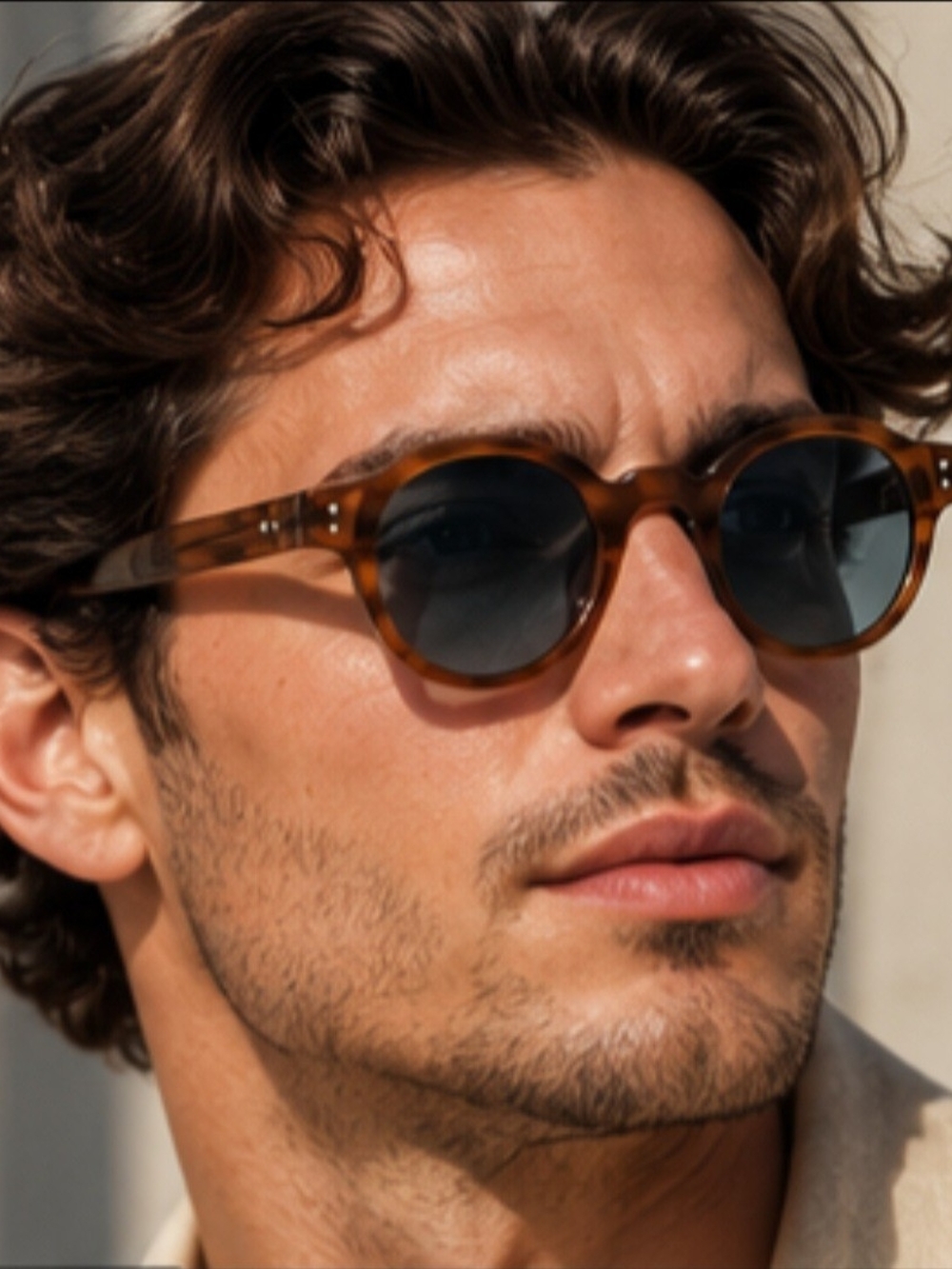 Unisex Sunglasses - Brown Frame Polarized Lenses